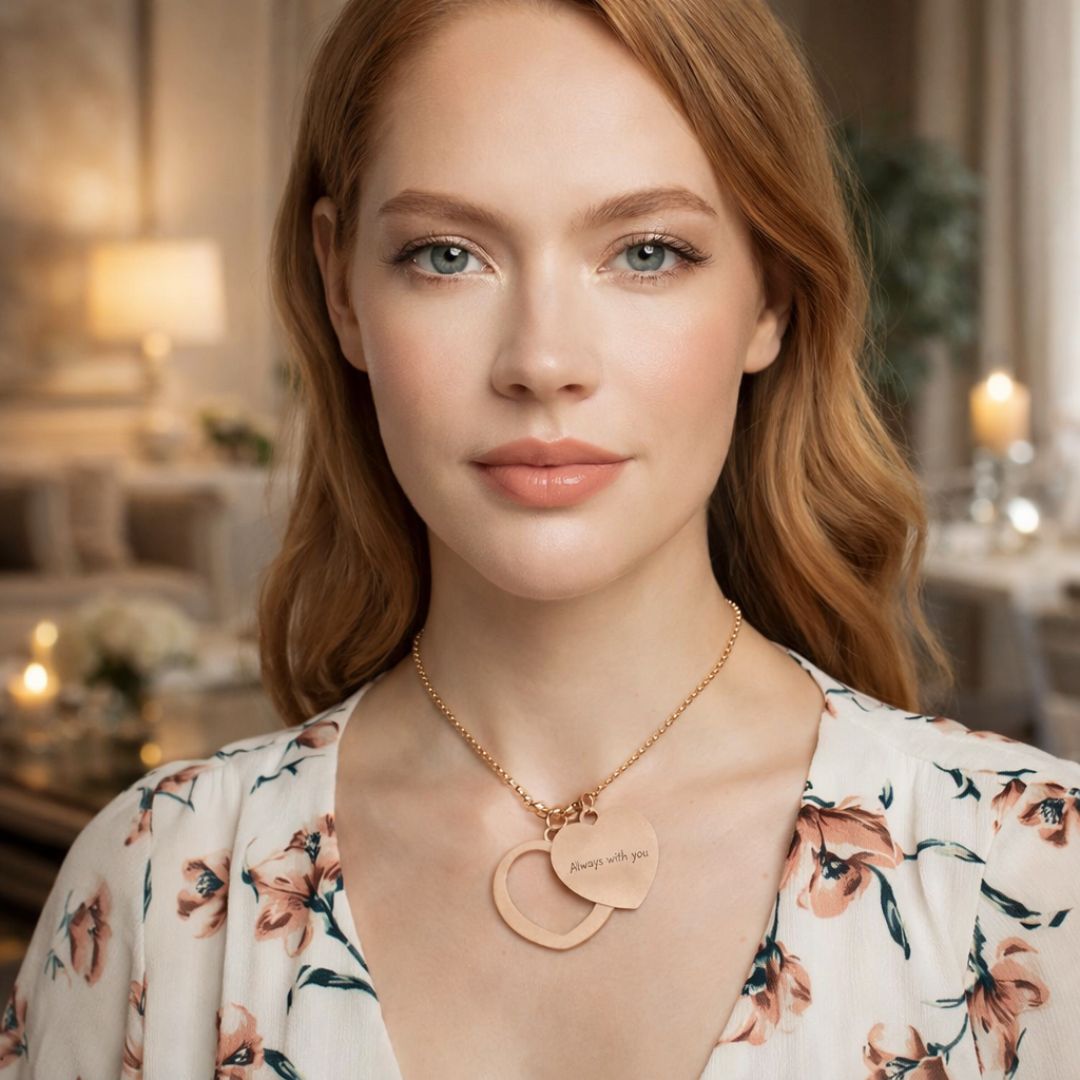 Always With You™ Heart Cutout Necklace