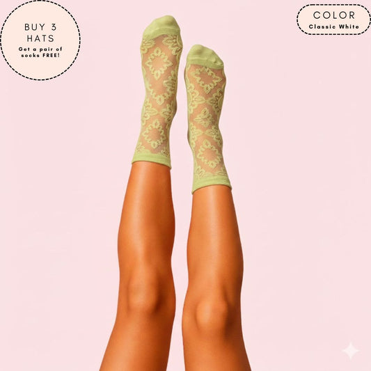 Classic White Lace Sock